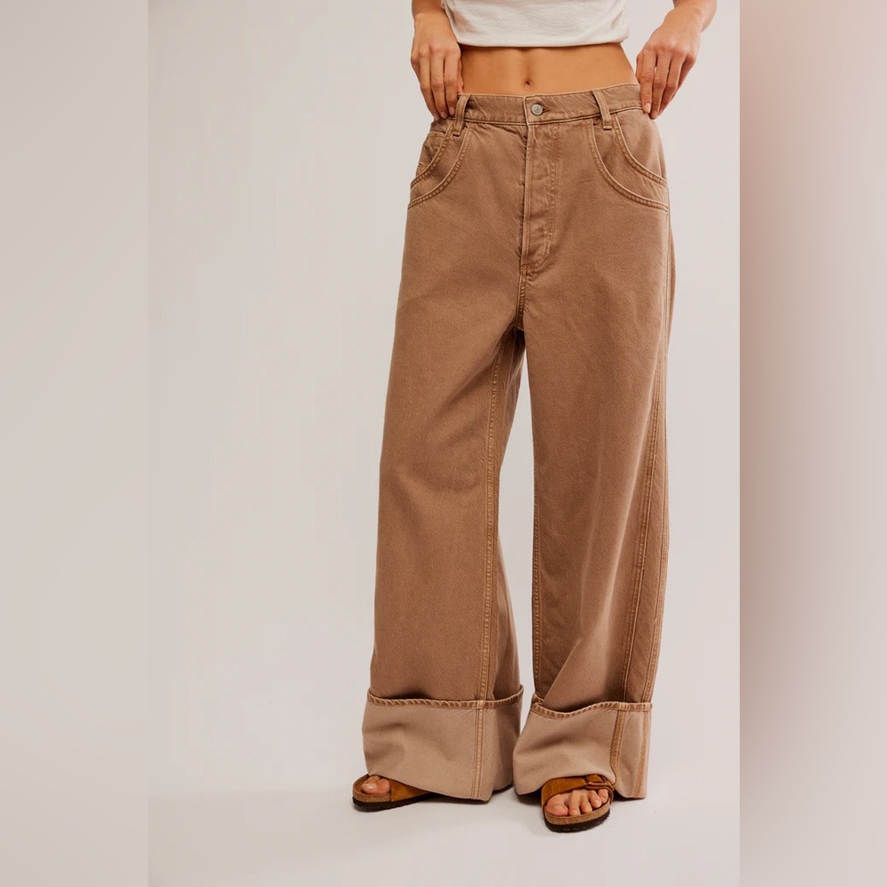 Free People We The Free Final Countdown Cuffed Jeans